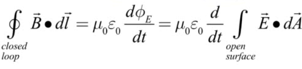 dd)E = dt closed loop dt open surface 